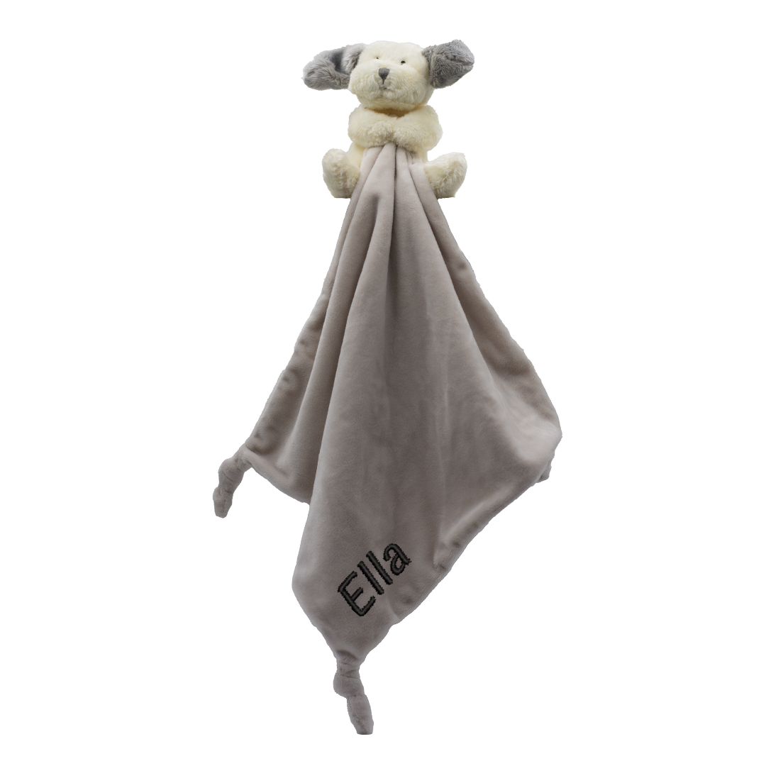 Dog Personalised Comforter, Baby Blanket, Plush Toy