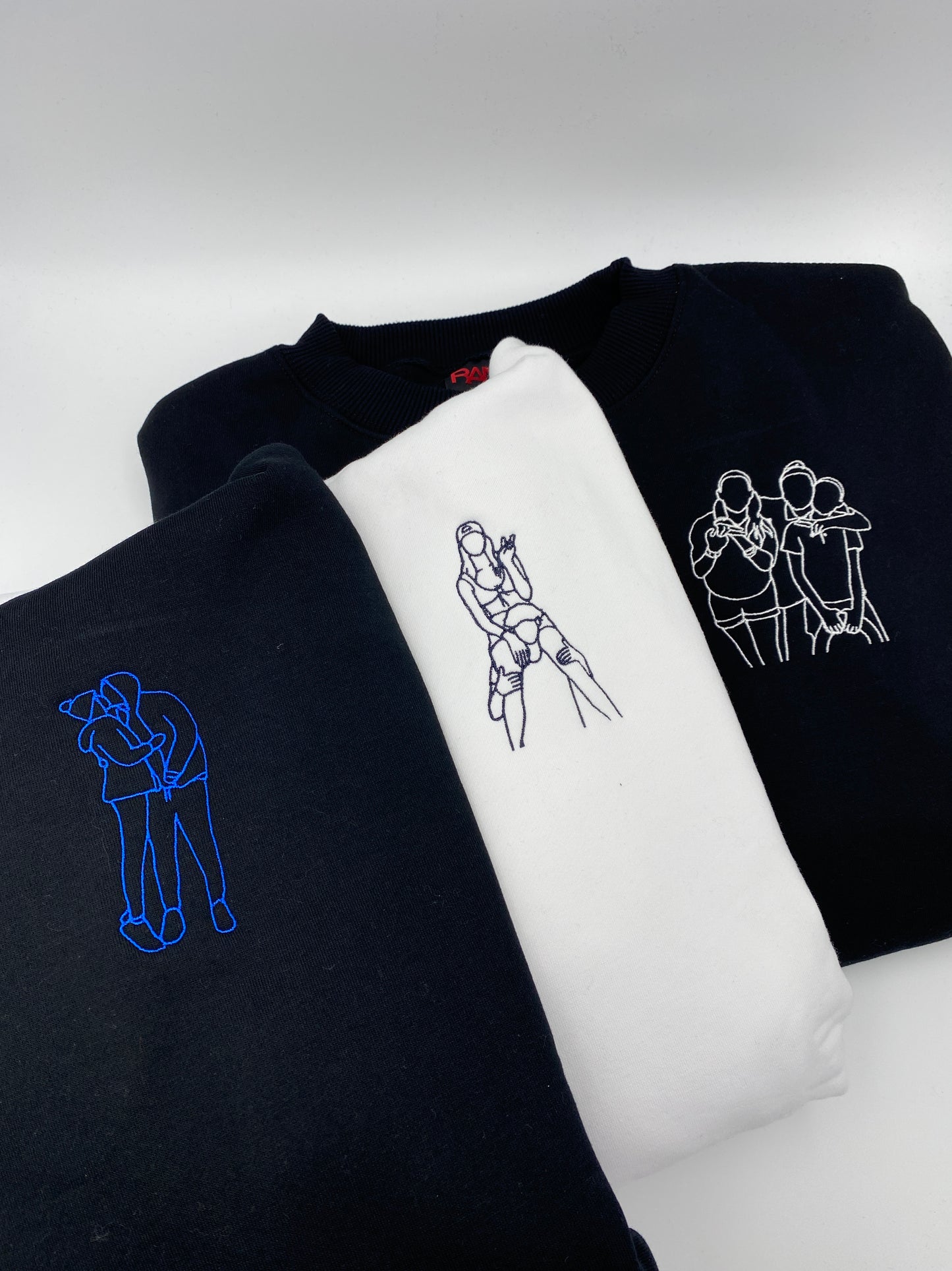 Custom Line Design Unisex Crew