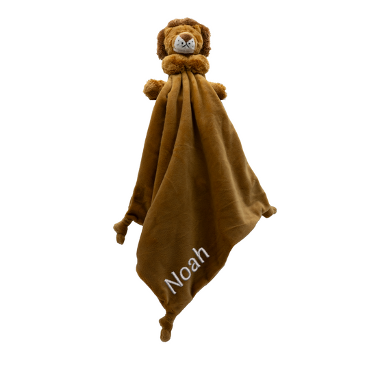 Lion Personalised Comforter, Baby Blanket, Plush Toy