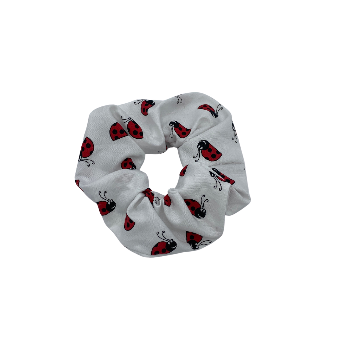 Ladybug Scrunchie