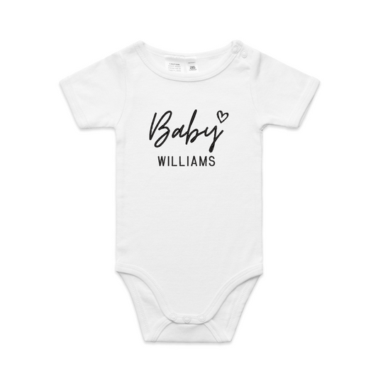 Baby Announcement Onesie