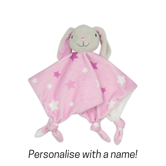 Personalised Baby Lovie - Pink Bunny