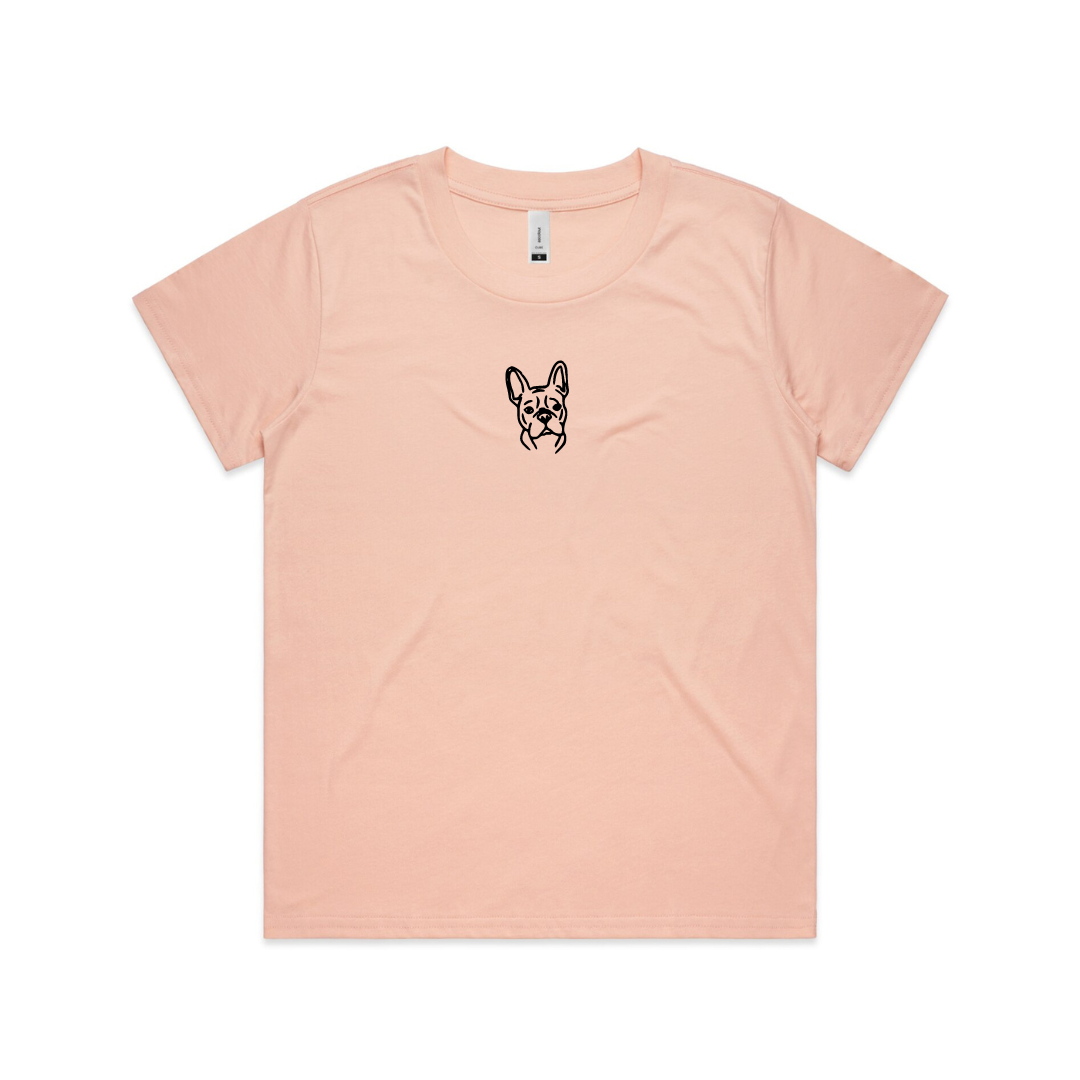 Pawtrait Outline Womens Tee