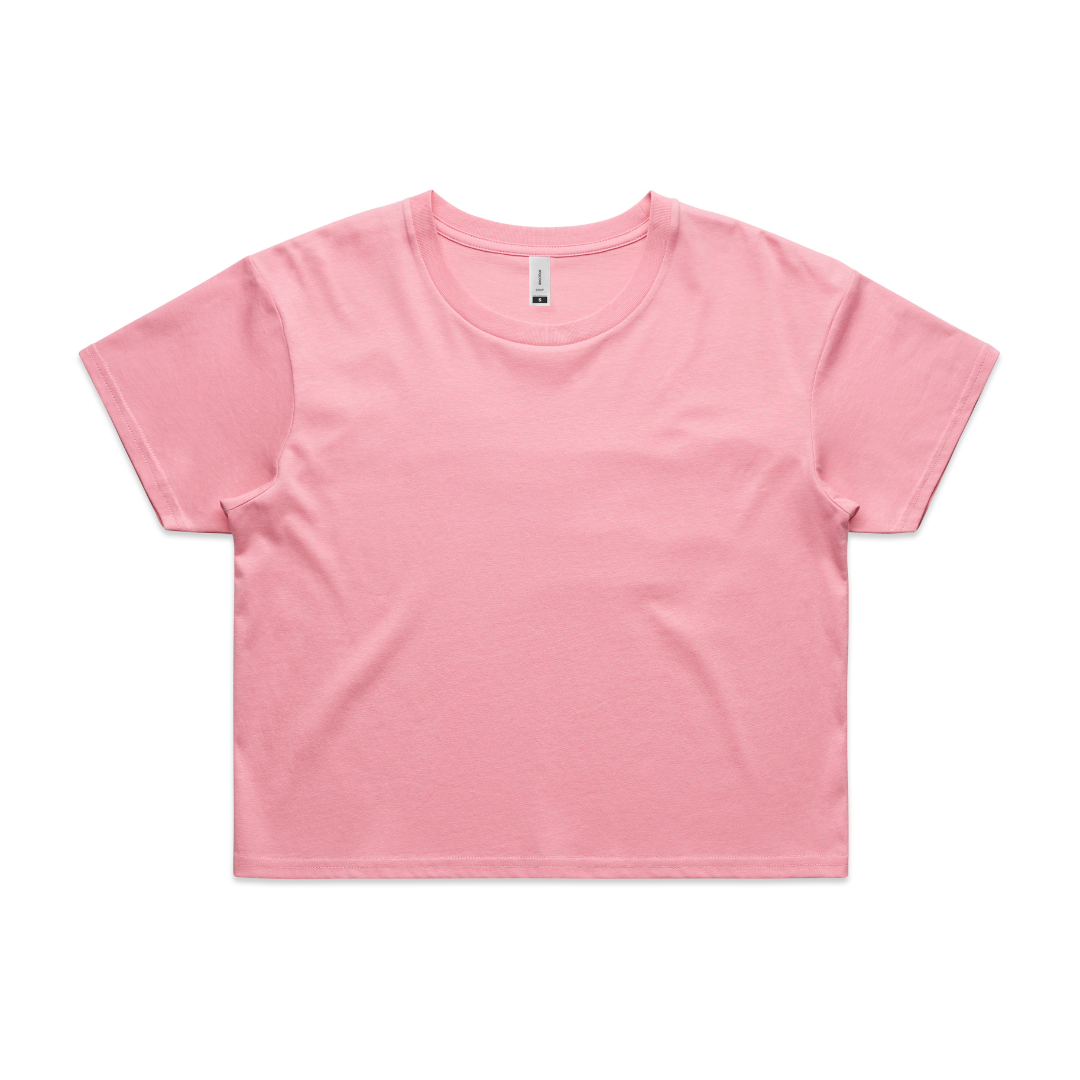 Pawtrait Outline Womens Cropped Tee