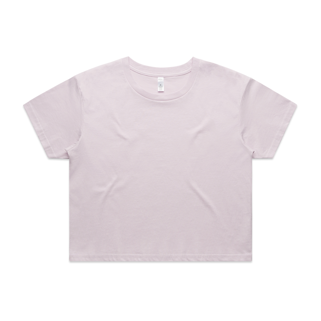 Pawtrait Outline Womens Cropped Tee