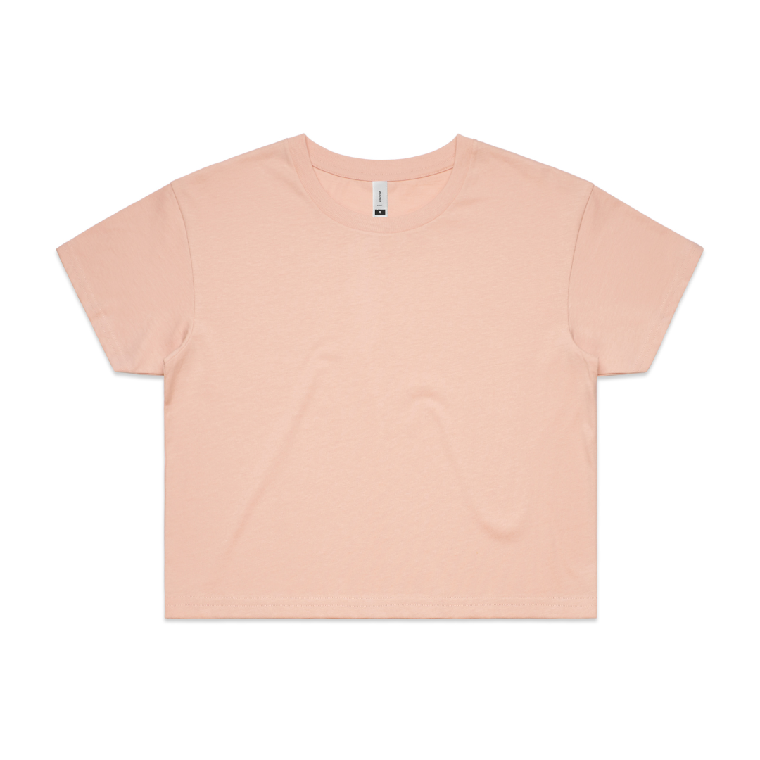 Pawtrait Outline Womens Cropped Tee