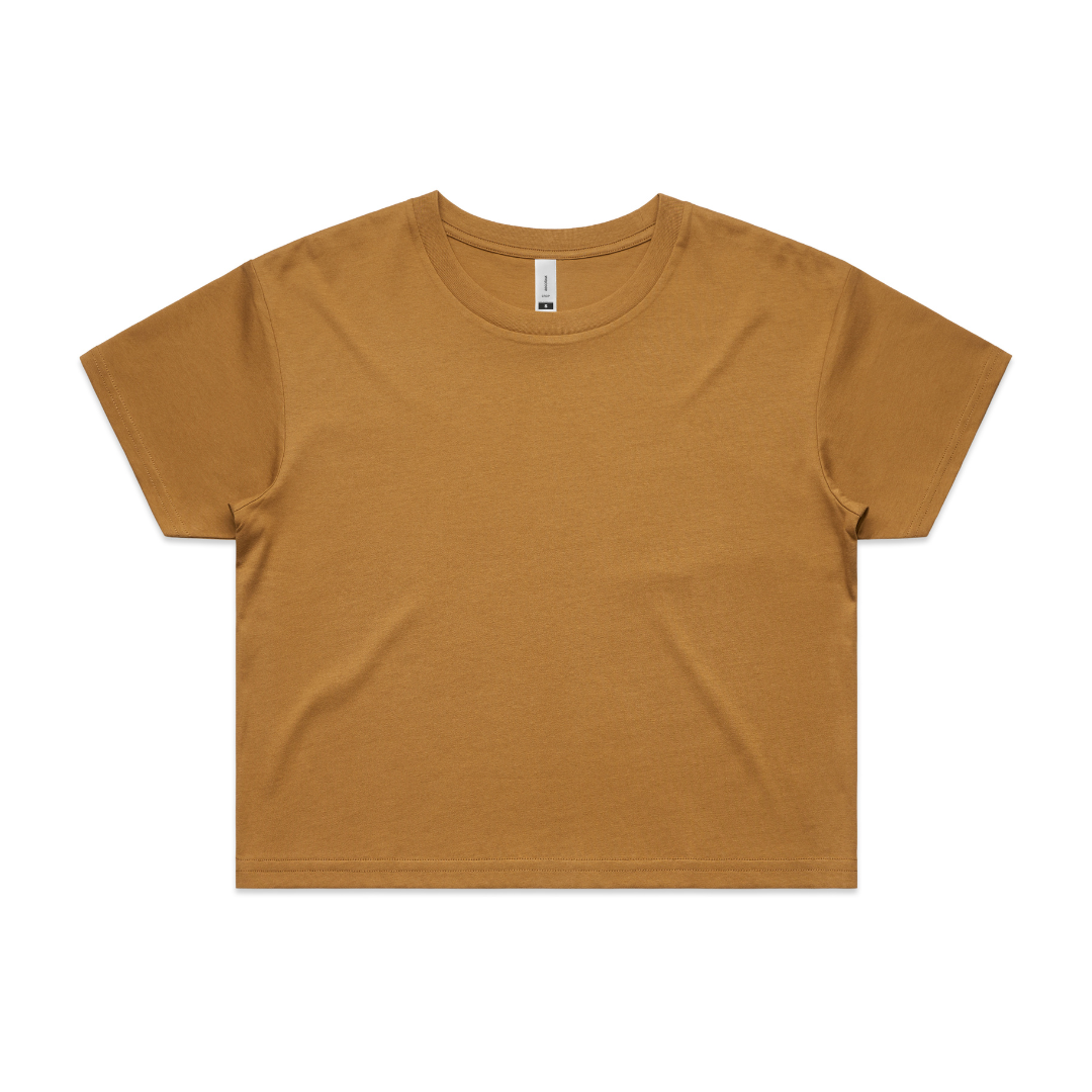 Pawtrait Outline Womens Cropped Tee