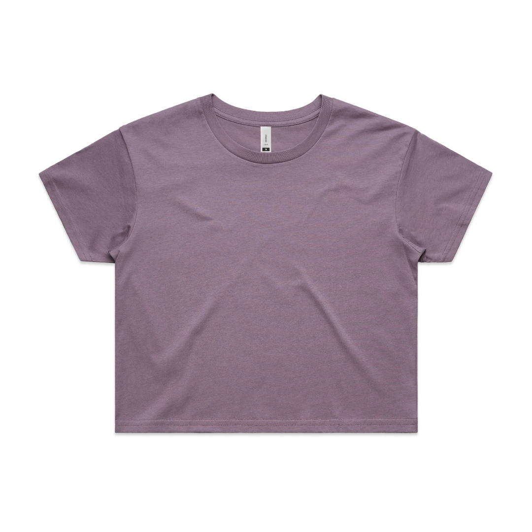 Pawtrait Outline Womens Cropped Tee