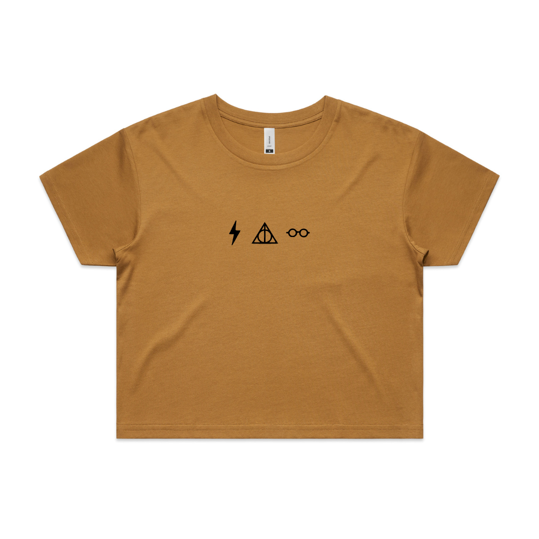 Wizard Womens Crop Tee